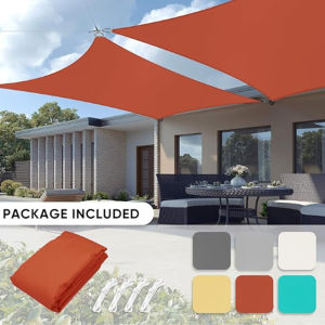 Outdoor waterproof sunshade sail sunshade canopy used for garden balcony canopy sunshade