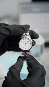 Jam Tangan Pria Alexandre Christie Primo AC 1007 MDBSSSLBA White Dial Silver Stainless Steel Strap