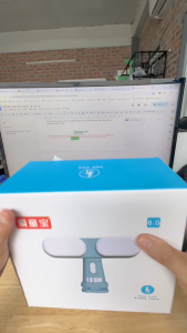 Giá Đỡ Cằm Chống Cận Thị Cải Tiến SUPER - Bộ Dụng Cụ Chống Gù Hỗ Trợ Ngồi Thẳng Lưng Cho Trẻ Em Từ 4-15 Tuổi Luyện Chữ