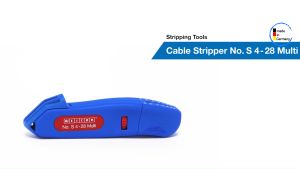 WEICON Cable Stripper No. S 4 - 28 Blue/Red