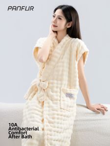 PANFUR | Antibacterial Quick Drying No Shedding Bath Robe