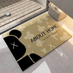 Bathroom Mat Thin Hanging Anti-Slip Durable Water Absorbent Quick Dry Large Size Dirty Resistant Foot Pad Home Decor Carpet