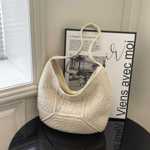 TANGKOU | Versatile Large Capacity Straw Tote Handbag