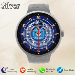 For Men Women Smart Watch 2.09" AMOLED Screen Bluetooth Call Health Sleep Monitor Smartwatch Smart Notifications Message Preview