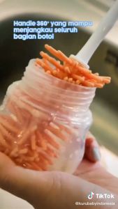 KURU Silicone Bottle Brush - Sikat Botol Silicone - Nipple Brush