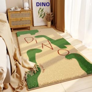 VIKAMA Hoa Dễ Thương Thảm Lông Ngắn Mềm Mại Thảm Trong Nhà Chống Trơn Trượt Cho Phòng Khách Phòng Ngủ Phòng Trẻ Em Trang Trí Sàn Nhà Polyester Có Thể Giặt Bằng Máy