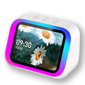 Smart Alarm Clock Bluetooth Speaker Weather Display Night Light Music Stories Player Photo Frame Perfect Gift Bluetooth APP