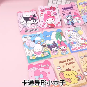 Sanrio Mini Notebook A6 Cute Cartoon Random Pocket Notebook Portable Diary