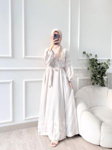 Artemis Fashion X Enara - Hava oneset Alenia Savia Maxi Dress Gamis Wanita Couple