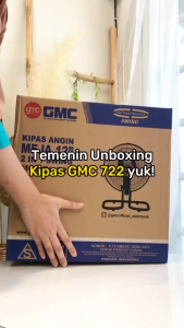 GMC 722 Kipas Angin Tornado Body Besi 2in1 Bergaransi Resmi