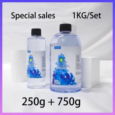 Epoxy Resin AB Glue Set 1kg 1000g (Hard)High Quality Crystal Clear