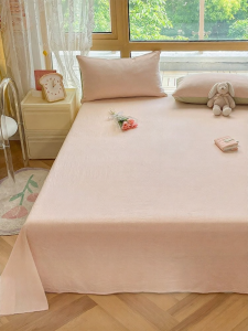 Water Washed Cotton 100% Pure Cotton Bedding Set for Dormitory