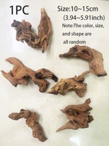 1PC Natural Aquarium Sinkable Driftwood Fish Tank Decoration Wood Aquatic Plants Landscape