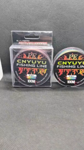 สายPE X4 CNYUYU ถัก 4 แข็งแรง ทนต่อแรงเสียดสี  สีมัลติคัลเลอร์  100M.