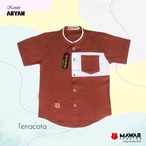 Mawar Fashion - Kemeja Koko Couple Ayah dan Anak / Kemko Couple Aryan
