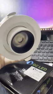 [GC] Đèn âm trần thụt thò kéo xoay góc 360 độ GC LED Spotlight ZELUS mã GC-XG360-01 chiếu điểm chiếu rọi soi tranh