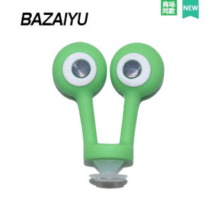 Green Frog 3D Shoe Buckle Accessory for Clog Shoes Ba Zi Fish Hole Shoe Accessories Premium Feeling Spring 2025 PVC80473