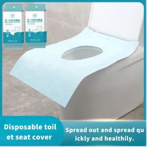 Disposable Toilet Cushion Universal Ultra-thick Maternal Household Paste Toilet Cover Waterproof Travel Free Glue