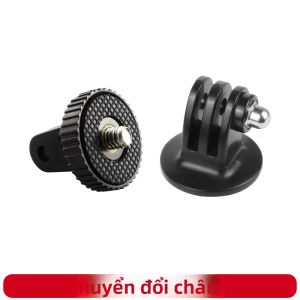 Giá Đỡ Chuyển Đổi Chân Máy Ảnh 1/4 Inch Cho GoPro Hero 13/12/11/10/9/8/7/6/5/4 SJCAM SJ4000 AKASO Insta360 DJI Osmo Action Camera