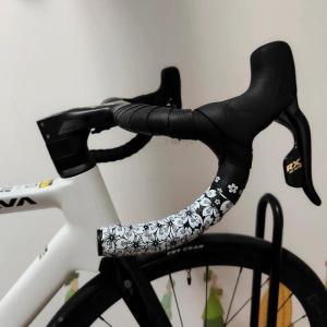 Dây Đai Xe Đạp Đường Trường Sakura Màu Đen Chuyển Tiếp Mummies Giảm Xóc Thấm Mồ Hôi Chống Trượt Phụ Kiện Xe Đạp Thể Thao