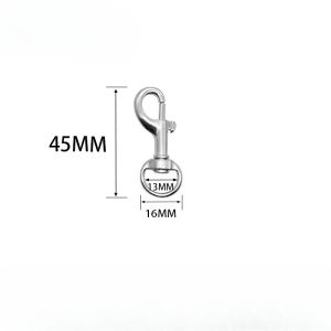 5Pcs Outdoor Climbing Backpack Universal Rotating Metal Buckle Fishing Utilities Collar Lock Buckle Luggage Hardware Accessories