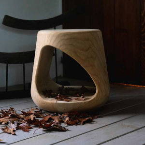 Scandinavian Wood a Block of Wood Or Stone Stump Coffee Table Stylish Corner Table Log Side Table Sofa Side Table Side Table Solid Wood round Stool Decoration Bedside Table