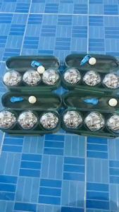 เปตอง 6 ลูก คละลาย เล่นได้ 2 ทีม ลูกเปตอง Boules เลือกลายได้ อุปกรณ์ครบ ลูกเปตองชุด6ลูก เกมเปตอง