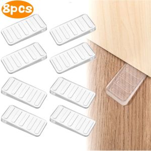 8 Pcs Leveling Shims Clear Plastic Wedges for Level Uneven Home FurnitureToiletBedTableApplianceNon Slip Texture Levelers