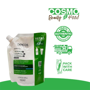 Vichy Dercos Anti-Dandruff Treatment Shampoo Normal to Oily Hair Eco-Refill 390ml