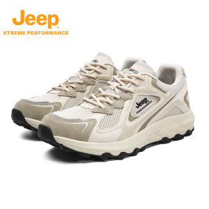Jeep | Jeep Outdoor Climbing Shoes Mens Lightweight Breathable Shock Absorption Low Cut Running Shoes For Hiking And Trekking