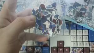 Genshin Impact - Set 10/15 Sticker Mona / Mona Megistus game Genshin Impact hình dán chibi cute trang trí vali điện thoại laptop mũ bảo hiểm.. siêu đẹp chống nước chống xước
