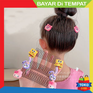 New Sirkam Rambut Aksesoris Anak Motif Karakter Fashion Wanita Korea ACC26