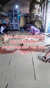 Pola Instan Gamis Overall - Pola Overall Wanita Dewasa