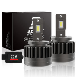 2PCS Led Car Headlight Bulb 70w 12000LM D1S D2S D3S D4S D5S D8S Auto Lights 12v 6000k Headlamps Original Xenon Conversion Lamp