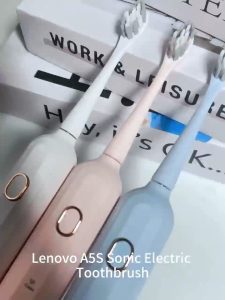 Lenovo Sonic Toothbrush Deep Cleaning for Everyday Care 5 Brushing Modes 42 Days Battery Life IPX7 Waterproof 12 Months Warranty