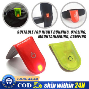 1Pc Outdoor Sports LED Safety Light Reflective Magnetic Clip on Strobe Reflector Warning Clip Night Running Shoes Collar Lamp