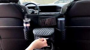 กระเป๋าแขวนใส่ กระเป๋าใส่ รถยนต์ ที่ใส่ หลังเบาะ รถอเนกประสงค์ กระเป๋าใส่ กระเป๋าแขวนใส่ สะดวกสบาย ไม่ปัญหาบางแอร์