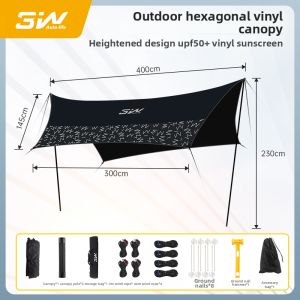 3W | UV Protection Portable Hexagon Tent