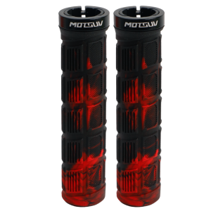 MOTSUV | Anti-slip Shock Absorbing Lockable Bicycle Grips TPE Rubber