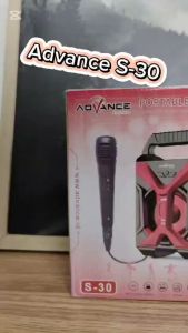 ADVANCE S30 S-30 Speaker Bluetooth Portable Kotak Musik Super BASS Resmi