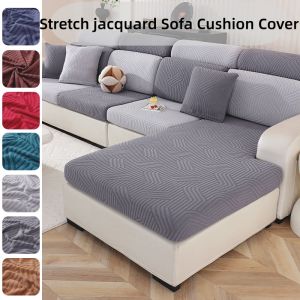 Thick Jacquard Sofa Seat Cover Stretch Sofa Covers Sofa Protector Dustproof Removable Sofa Cushion Covers Home Decoration