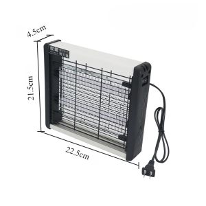 Commercial Mosquito Killer Lamp Silent Wall Mounted Insect Trap for Hotel Bedroom Restaurant Garden Farm
