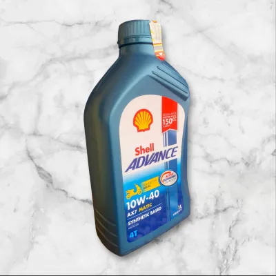 OLI SHELL AX7 MATIC 1liter…PERBOTOL..10w-40