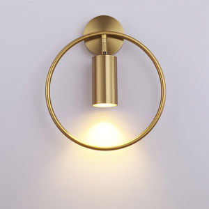 Nordic Minimalism Light luxury GU10 LED wall lamp indoor lighting home decor bedroom bedside living room sconces light loft aisle fixture