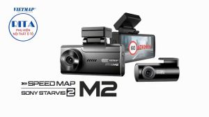 Camera hành trình Vietmap Speedmap M2 - Tặng Kèm Sim 4G 1 năm - Vietmap Live Pro - Hàng Chính Hãng