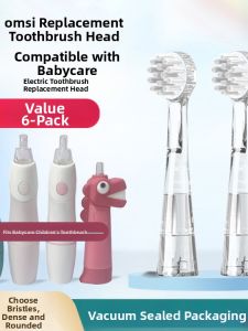 Soft Bristle Electric Toothbrush Head Replacement for Babies Compatible with Babycare/BabySonic Childrens Electric Toothbrush