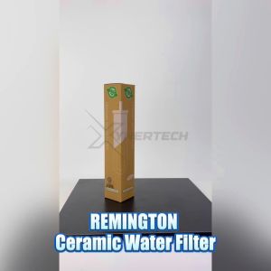 REMINGTON Ceramic Water Filter Flat Bottom/ Candle JAKIM Halal Short Mount