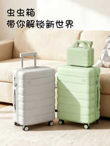Multifunctional Large Capacity 2025 New Style Luggage Small 24 Inch Female Boarding Password Travel Pull Rod Male Leather Box