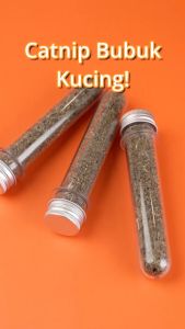 Hobilic Catnip Bubuk Botol Snack Kucing Daun Catnip Serbuk Natural Anti Stress
