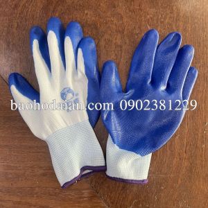 Găng tay bảo hộ lao động phủ cao su Pu 388 (GP03)